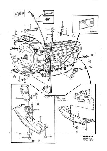 Automaat ZF22 Bevestiging