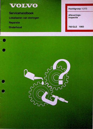 760 GLE Afleveringsinspectie '83