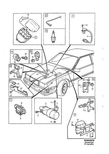 B280E, F Ontsteking compleet