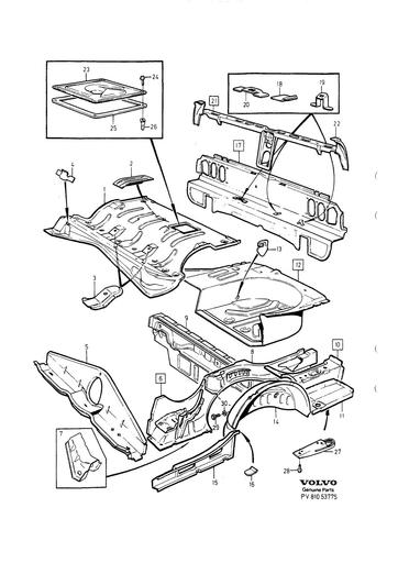 Bodem body achter 5 drs