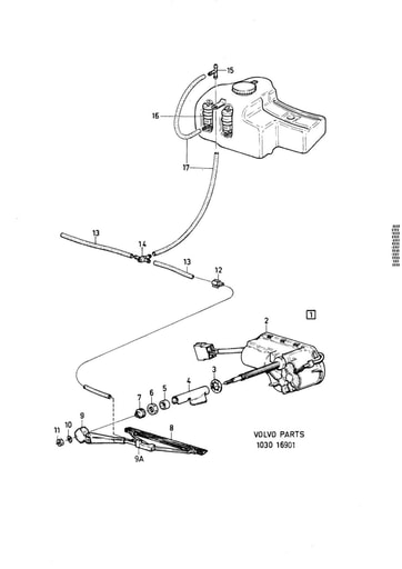 B19 Ruitenwissers koplamp CH  609999