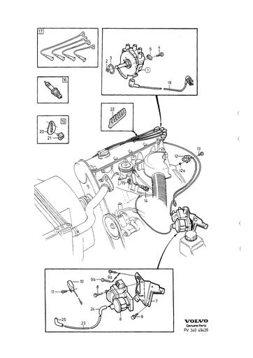 Ontstekingssysteem B204E, B204GT, B204FT