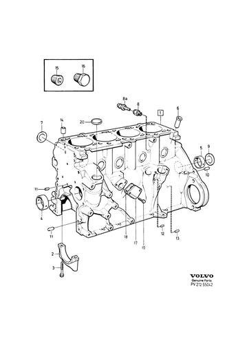 Onderblok B200, B230