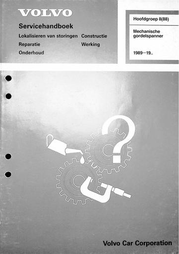 Manual 440 Mech  Gordelspanner Jan'89
