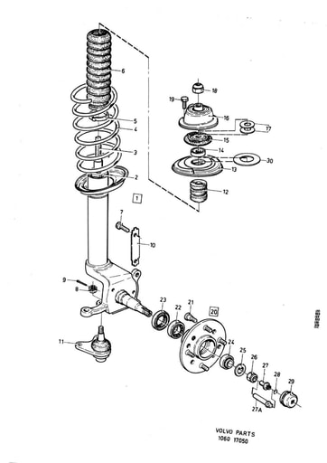 Fusee en vering
