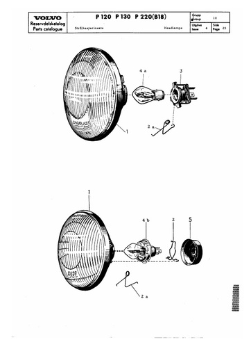 Lampen voorzijde