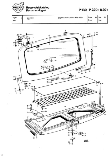 P220 Achterdeur horizontaal