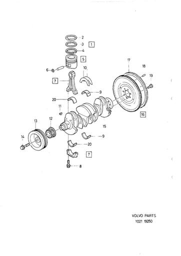 Krukas B18K, B18KD, B18KP, B18E, B18F, B18 Turbo