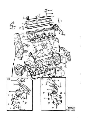 D24TIC Motor Compleet