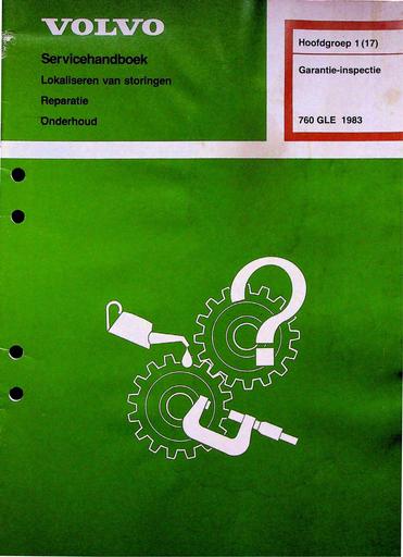 760 GLE Garantieinspectie '83