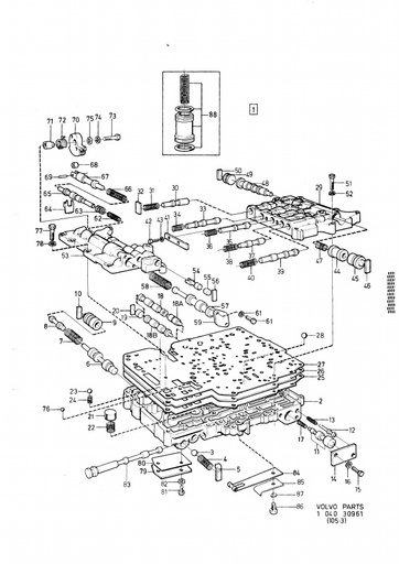 BW55, AW55 Klepmechanisme