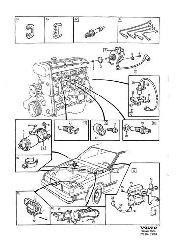 B204GT Ontsteking compleet