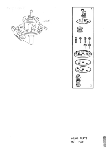 B14 Benzinepomp Reparatieset