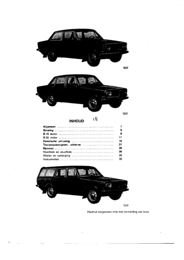 1969 Specificaties