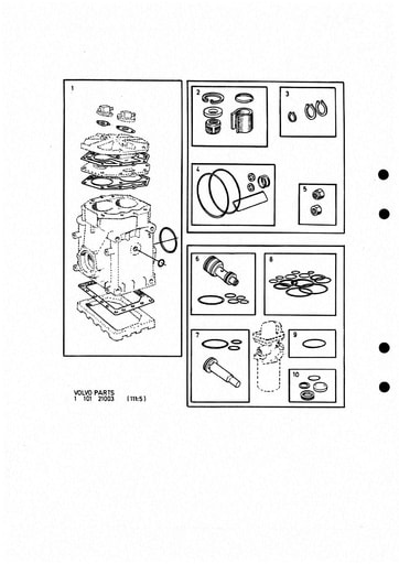 Compressor reparatieset