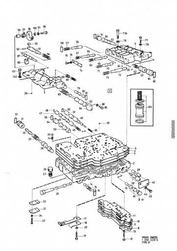 AW70 Klepmechanisme