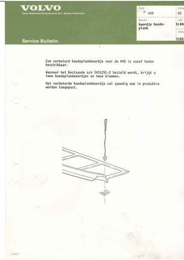 Bulletin 440 Koordje houdenplank Mrt'91