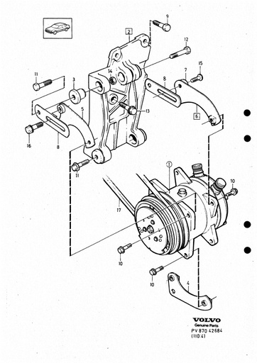 Airco DSL Compressor montage