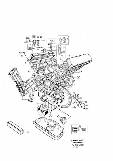 B28E Motor Compleet