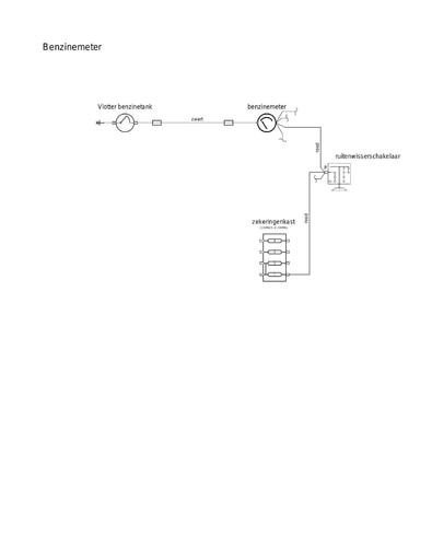 E schema benzinemeter