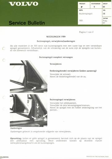 Bulletin Buitenspiegel 300 '83