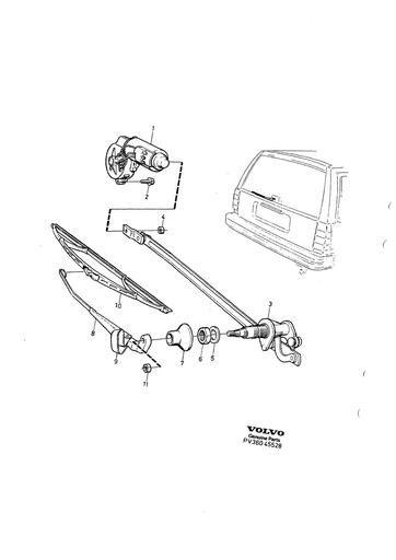 Ruitenwisser 5e deur