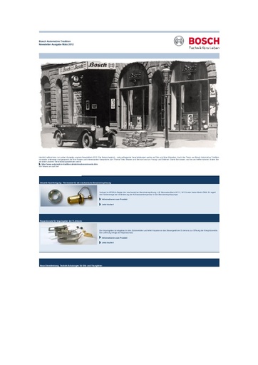 Bosch nieuwsbrief 2012 maart