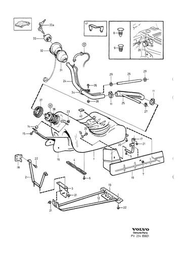 Brandstoftank 80 liter