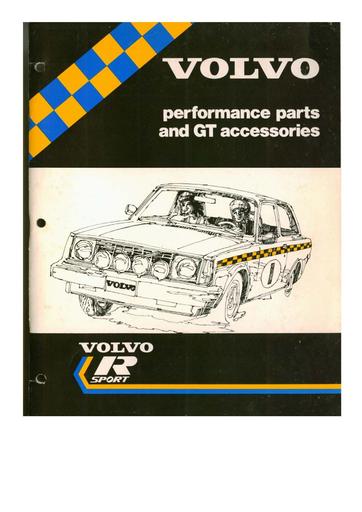 R Sport Catalogus USA '79 (Engels)
