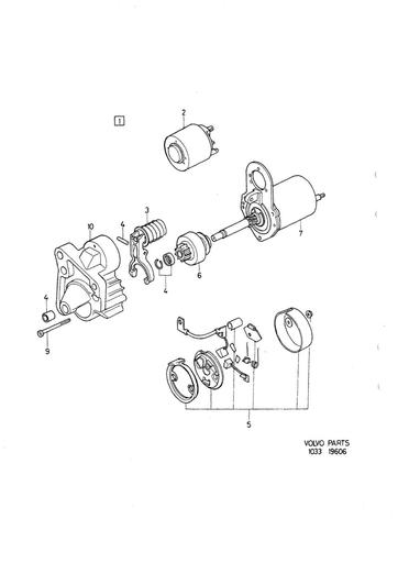 Startmotor Valeo 1992
