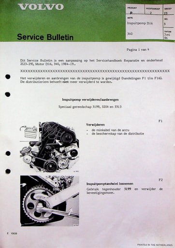 Bulletin Inspuitpomp D16