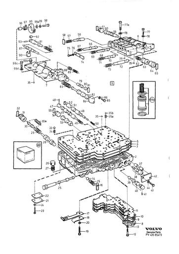 AW70 3502497, 6814847 Control unit