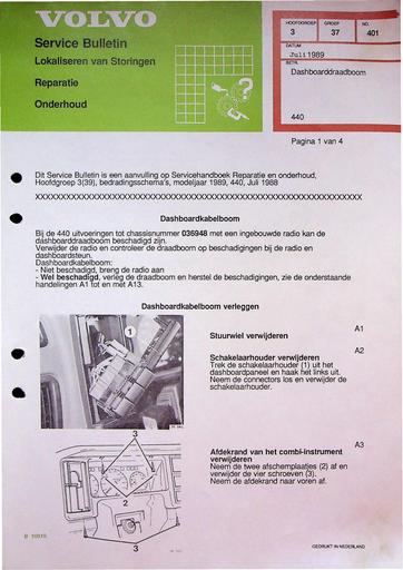 Bulletin 440 Dashboard draadboom Juli'89