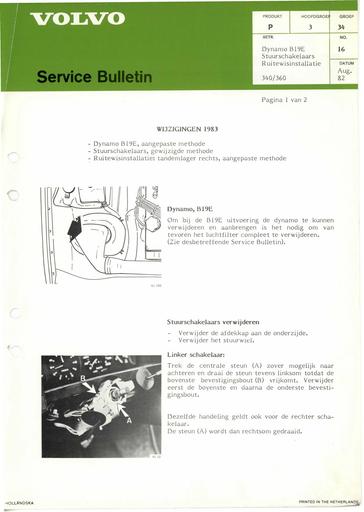 Bulletin Electr  Syst  Wijzigingen '83