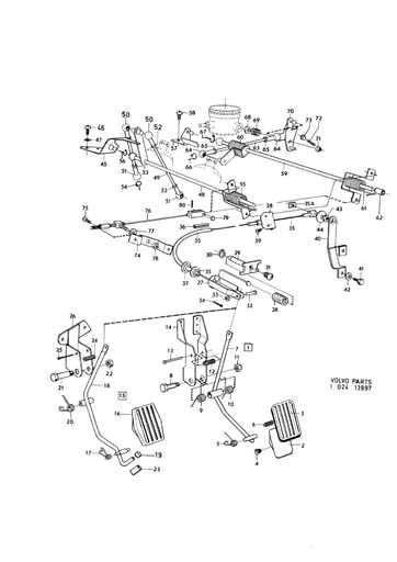 Gaspedaal VST CH 74450