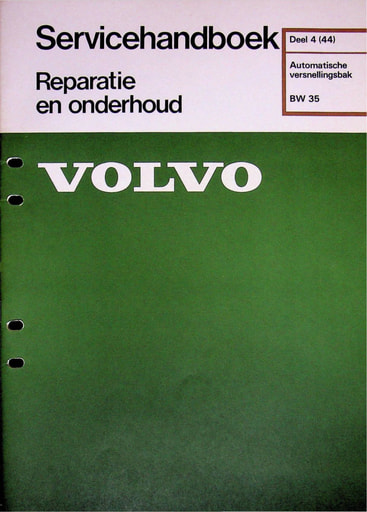 Servicehandboek BW 35 '75
