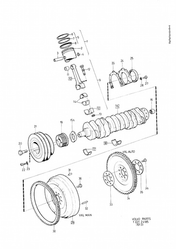 D20, D24 Krukas compleet