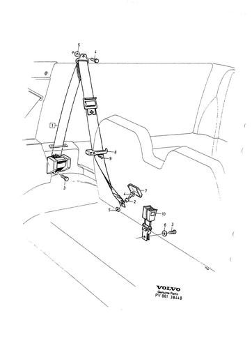 Veiligheidsgordel 5 drs extra