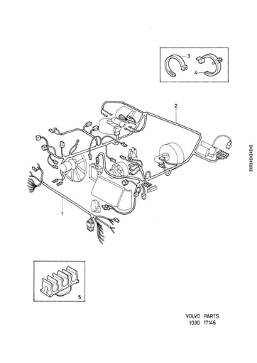 B14 Kabelboom motorruimte