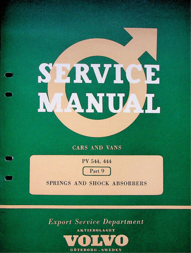 Manual PV444, 544 Veren en schokbrekers