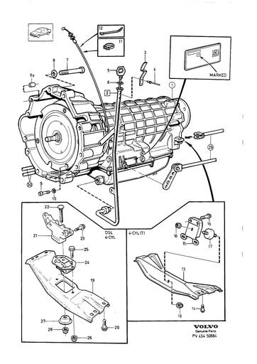 ZF 22 Montage, ophanging