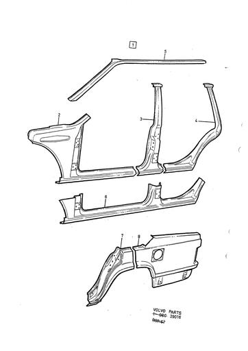 Carrosserie reparatiedelen