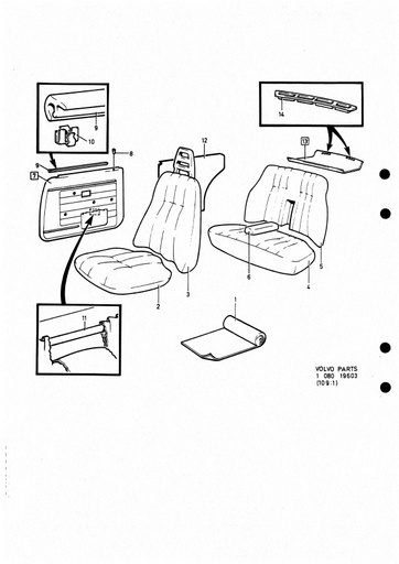Bekleding 2203, 2207, 2208, 2209