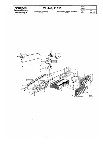 Interieur diversen PV 445
