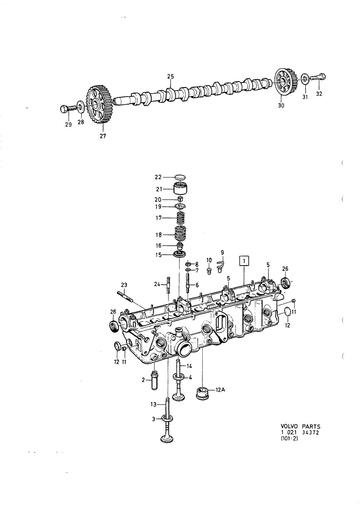 D24, D24T, D24TIC Cilinderkop