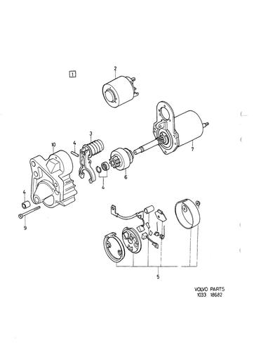 Startmotor Valeo 1992