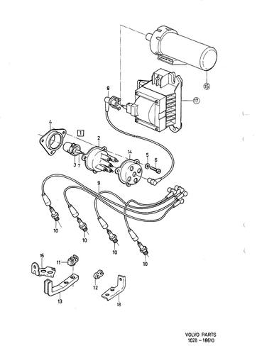 Ontstekingssysteem B18E,ED,ES,F,EP,FP,B20F,Turbo