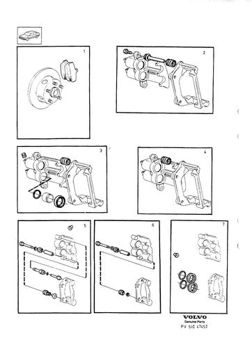 Voorrem Reparatieset