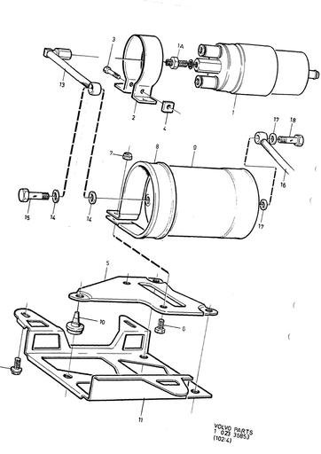 B23ET, B23FT Brandstofpomp