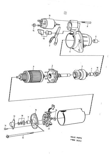 B280F Startmotor